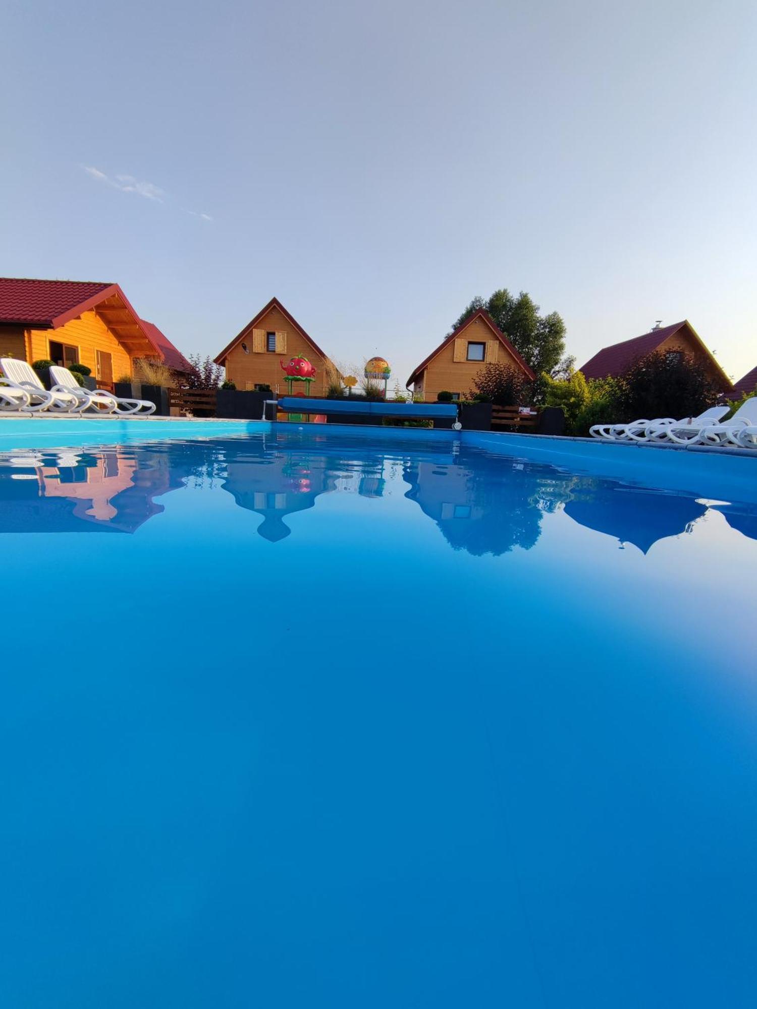 Miodowa Sadyba Domki Caloroczne Kluczbork Ligota Zamecka Dış mekan fotoğraf