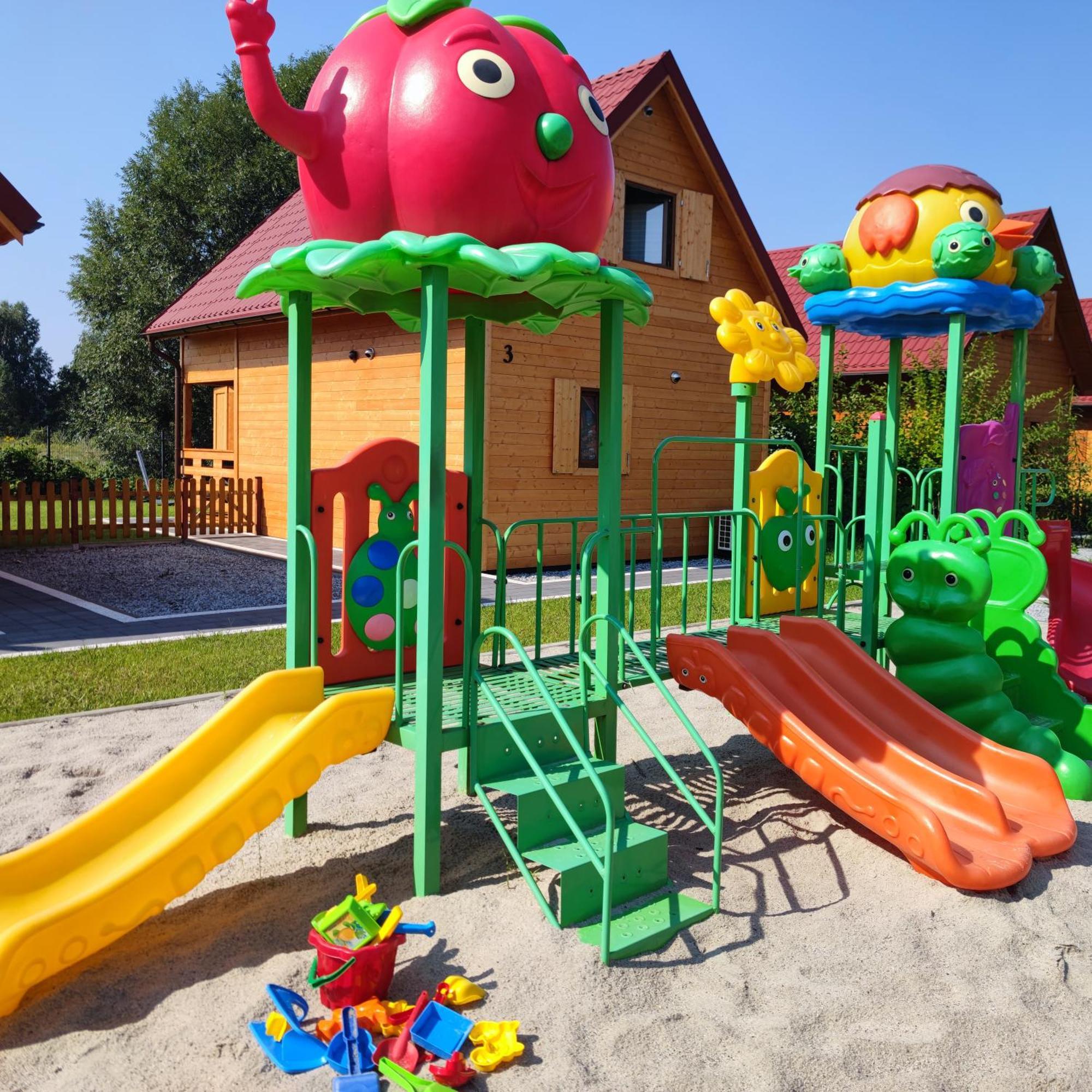 Miodowa Sadyba Domki Caloroczne Kluczbork Ligota Zamecka Dış mekan fotoğraf